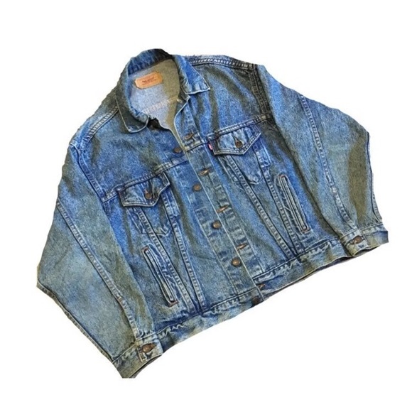 Anime Custom Vintage Denim Jacket - Picture 3 of 7